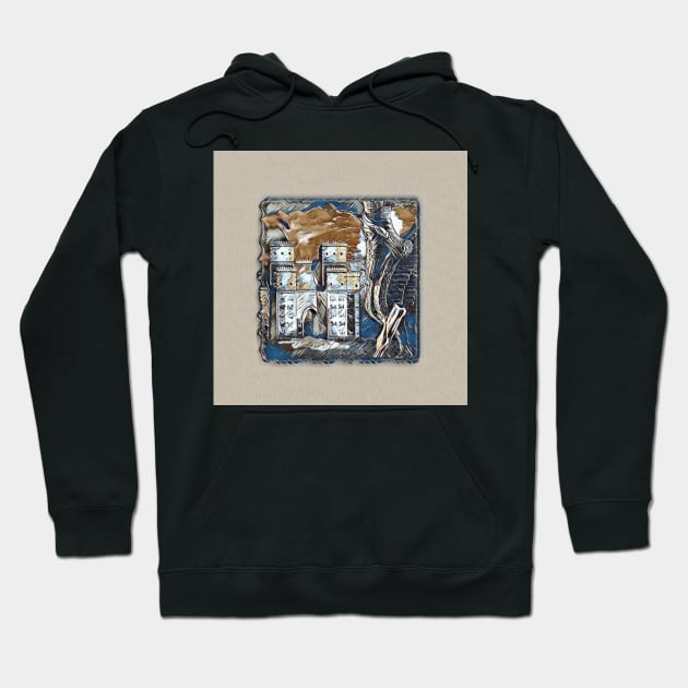 Lamassu Ishtar Art Hoodie by doniainart